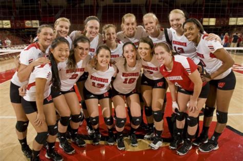 wisconsin volleyball team pics nude|Private photos of UW volleyball players shared